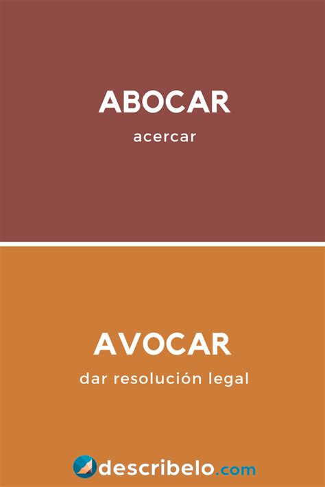 Abocar o Avocar